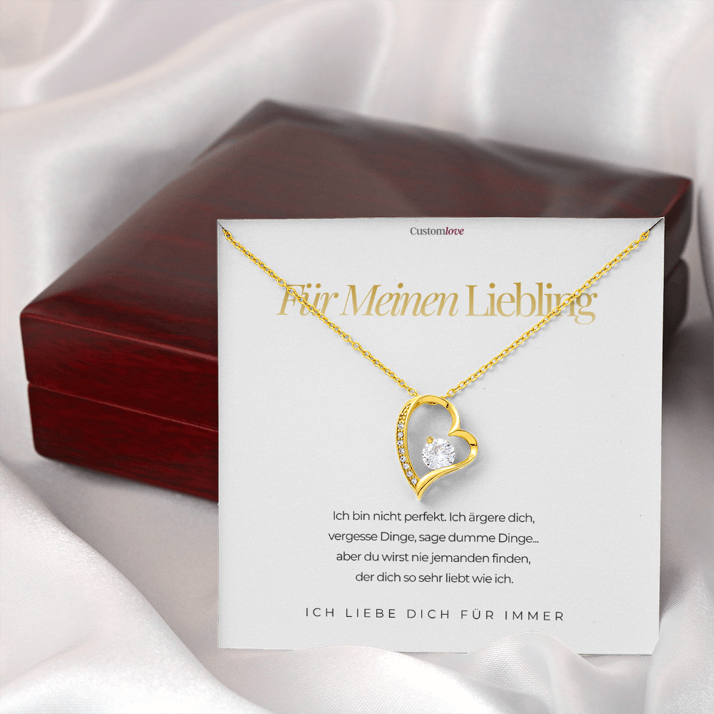 Für Meinen Liebling - Forever Love Ketting